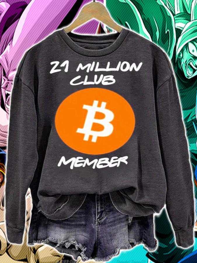 Coin Bureau 21 Million Club Member Bitcoin Shirt t-shirt sweatshirt