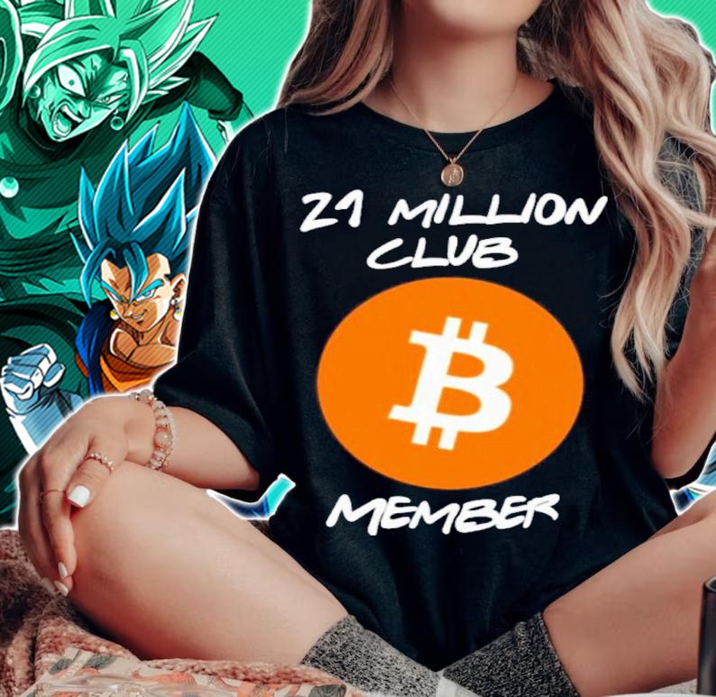 Coin Bureau 21 Million Club Member Bitcoin Shirt t-shirt woman shirt