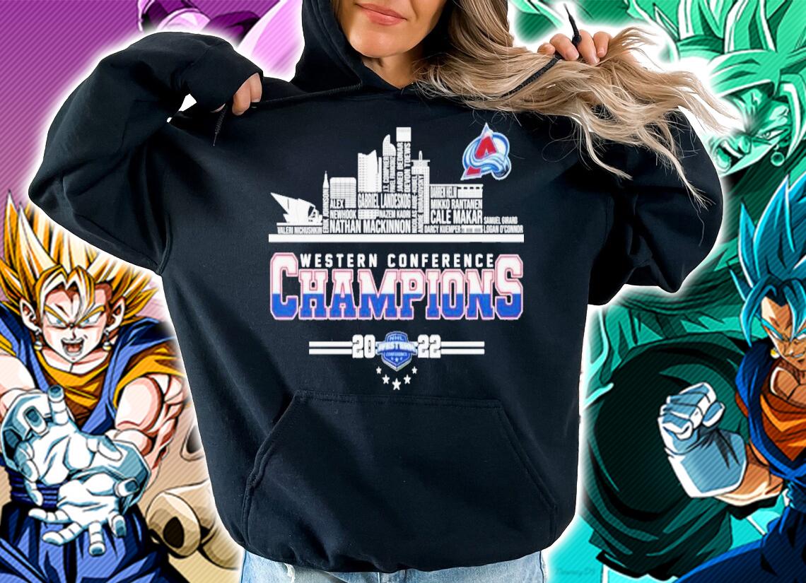 Colorado Avalanche Western Conference Champions City 2022 T-Shirt t-shirt hoodie