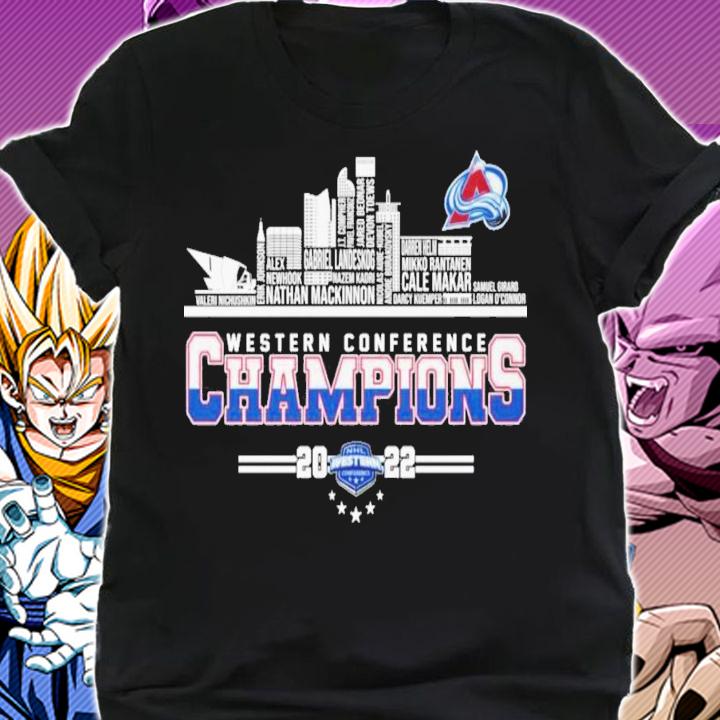 Colorado Avalanche Western Conference Champions City 2022 T-Shirt t-shirt shirt