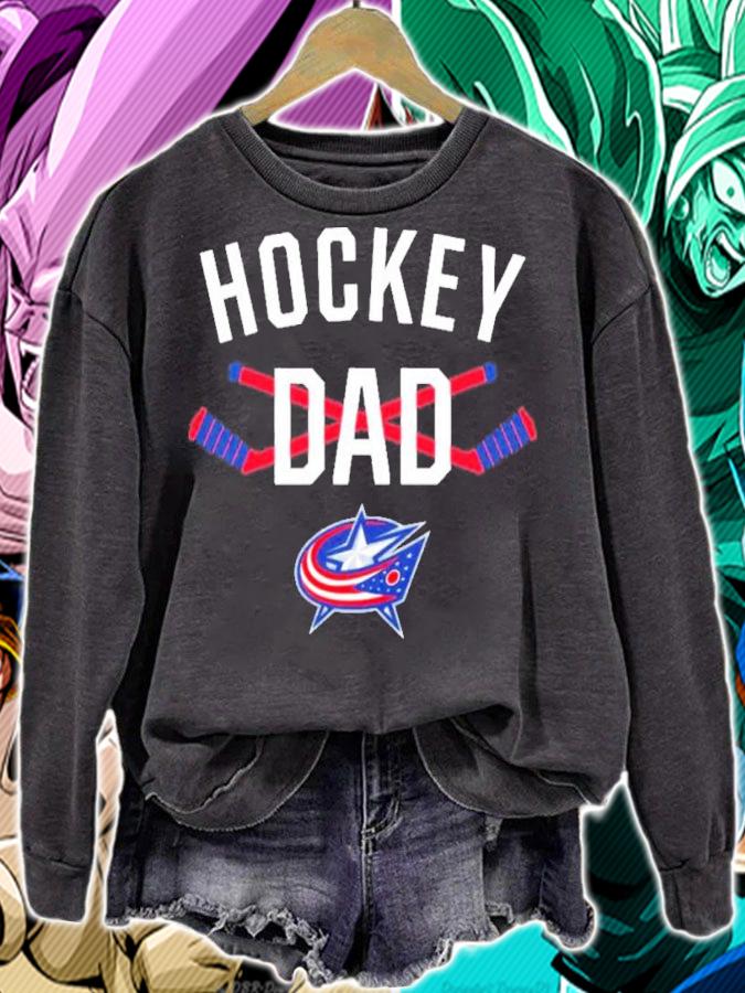 Columbus Blue Jackets Hockey Dad Shirt t-shirt sweatshirt