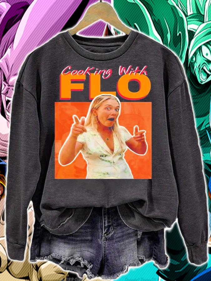 Cooking With Flo Model Funny Shirt t-shirt sweatshirt