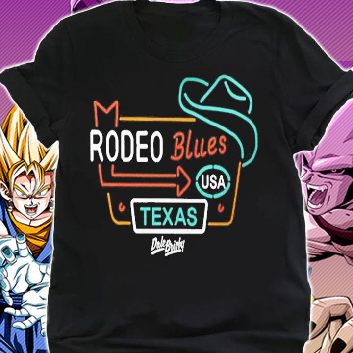 Rodeo Blues Usa Texas Dale Brisby T-Shirt t-shirt shirt
