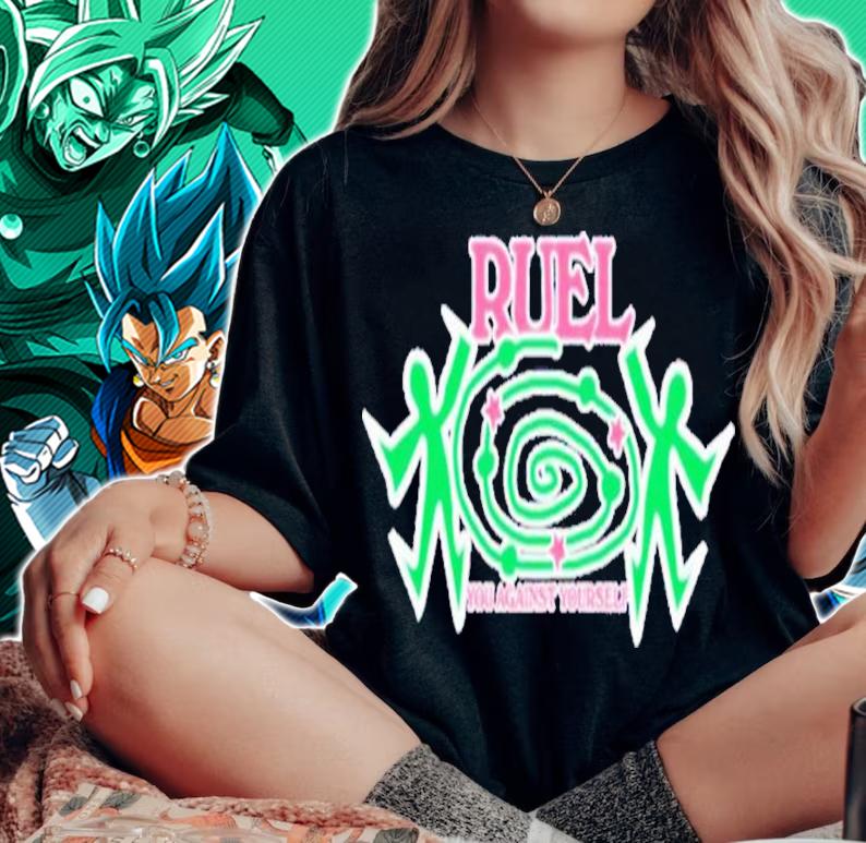 Ruel You Against Yourself Yay Spiral Shirt t-shirt woman shirt