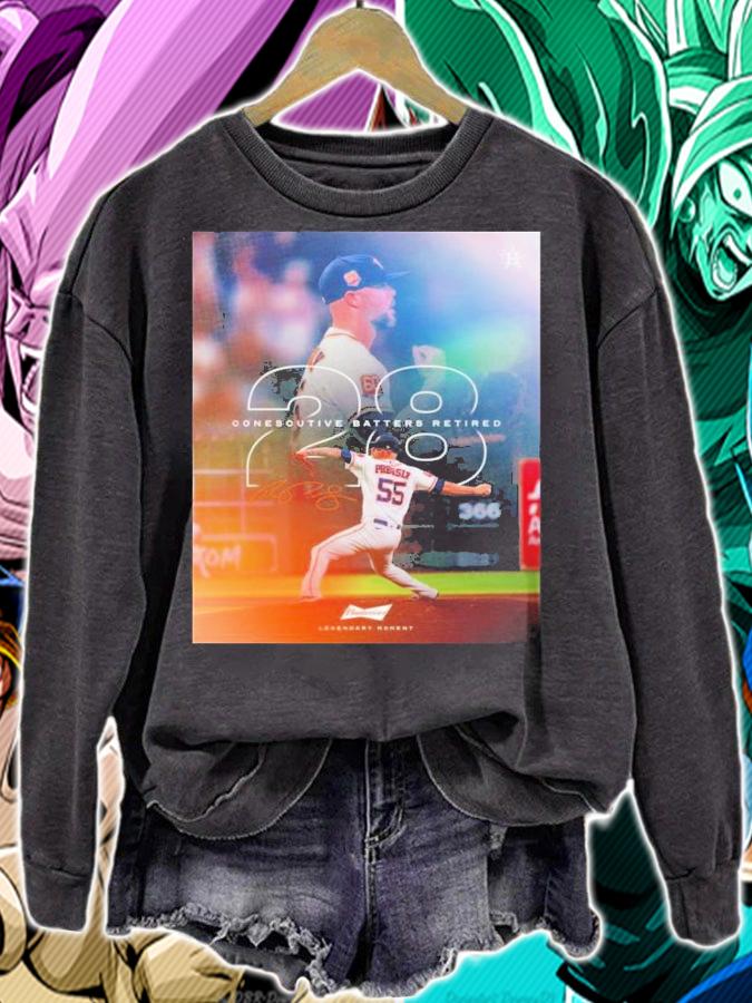 Ryan Pressly 28 Houston Astros Consecutive Batters Retired Signature T-Shirt t-shirt sweatshirt