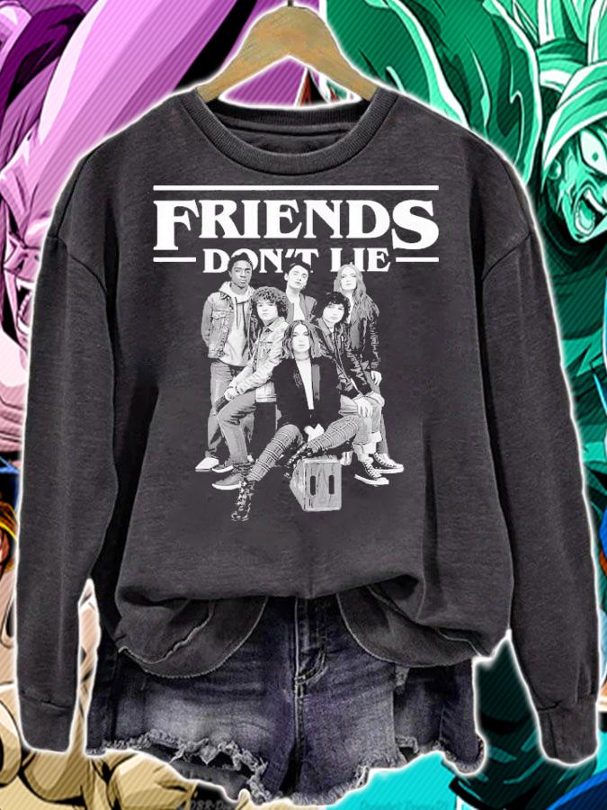 Stranger Things Friends Don't Lie T-Shirt t-shirt sweatshirt