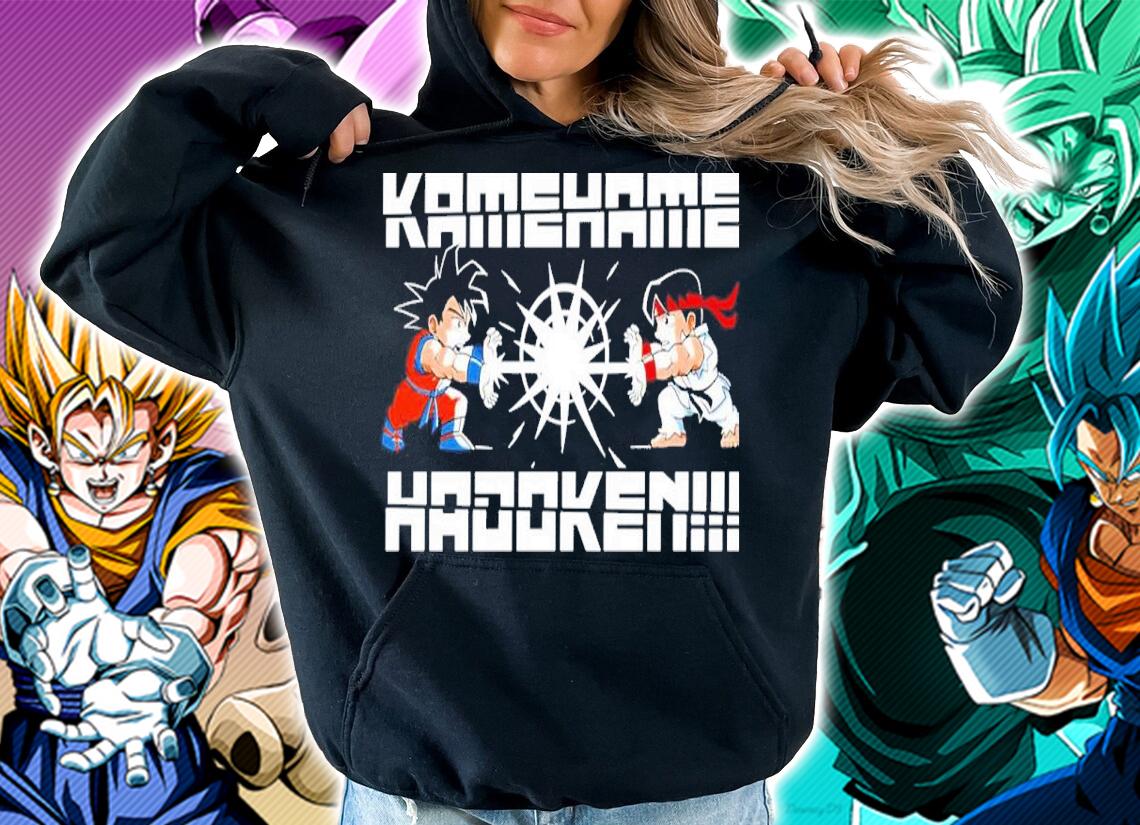 Street Fighter Kamehame Hadoken Shirt t-shirt hoodie