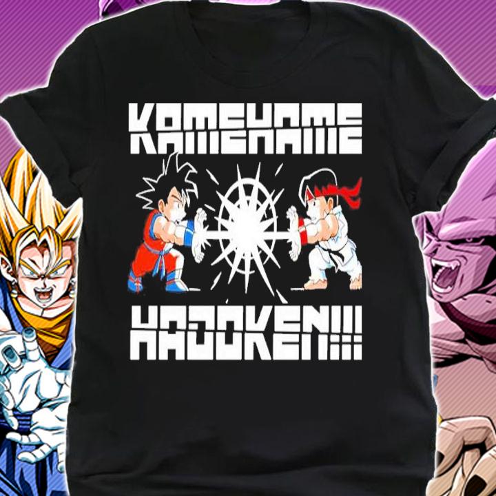 Street Fighter Kamehame Hadoken Shirt t-shirt shirt