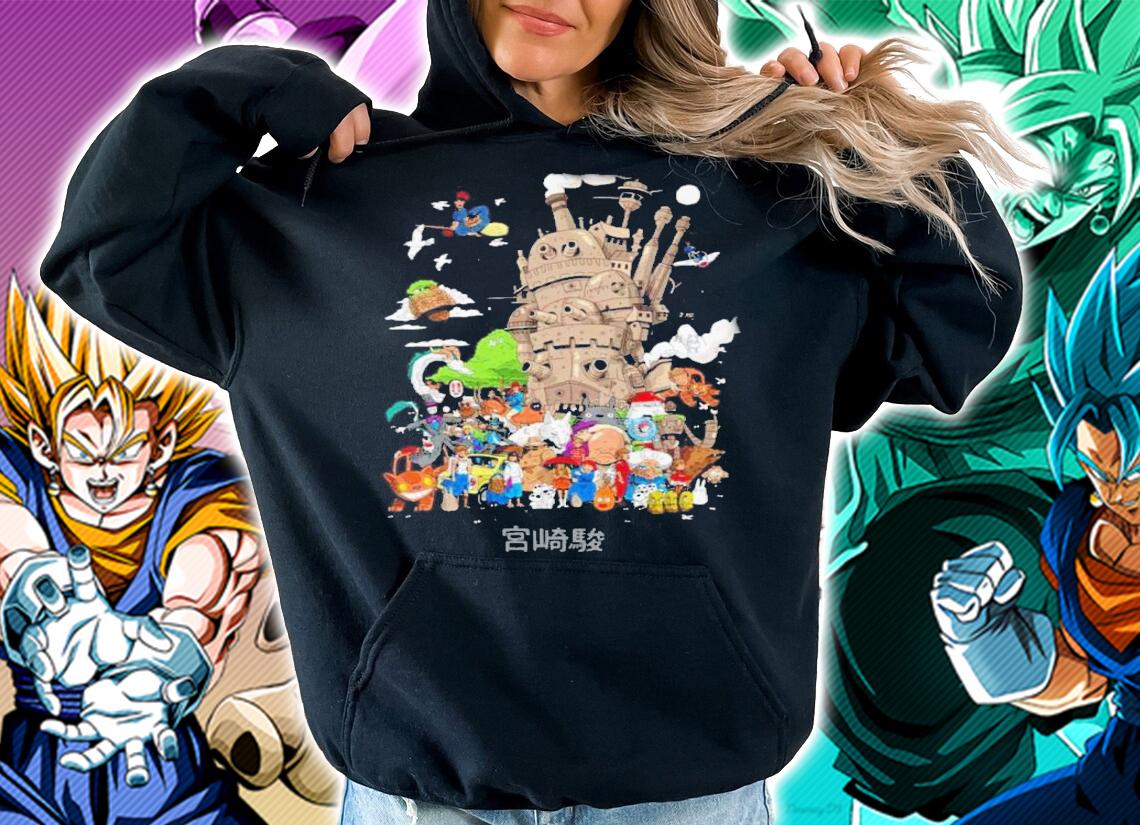 Studio Ghibli Movie Characters Shirt t-shirt hoodie