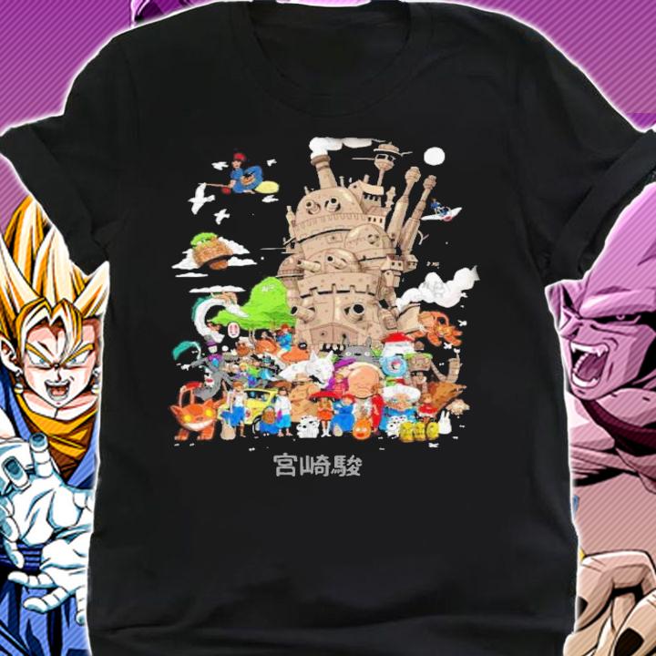 Studio Ghibli Movie Characters Shirt t-shirt shirt