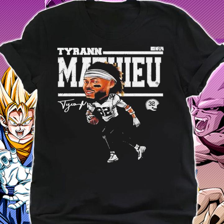 Tyrann Mathieu New Orleans Cartoon Football Signature Shirt t-shirt shirt