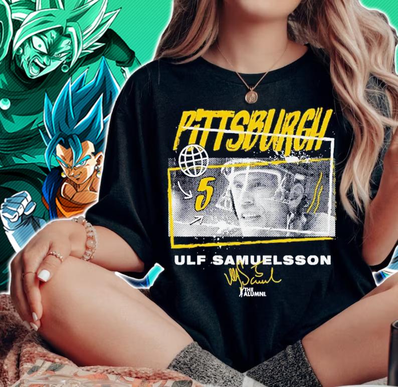 Ulf Samuelsson Pittsburgh Tones Hockey Signature Shirt t-shirt woman shirt