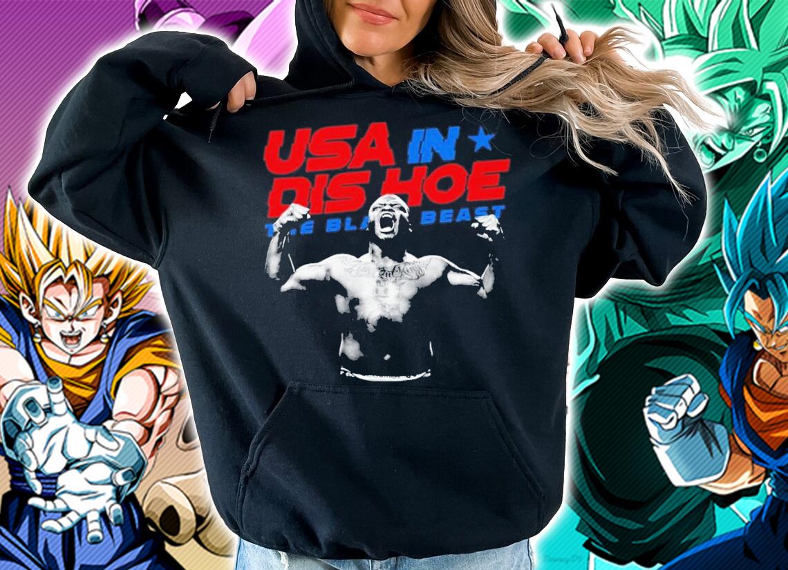 USA In Dis Hoe The Black Beast Derrick Lewis Shirt t-shirt hoodie