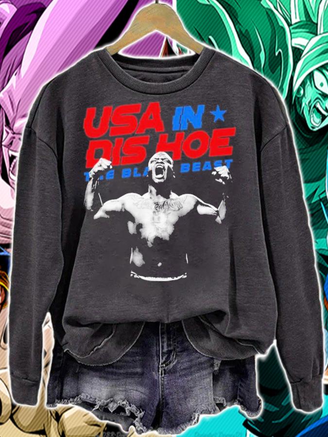 USA In Dis Hoe The Black Beast Derrick Lewis Shirt t-shirt sweatshirt