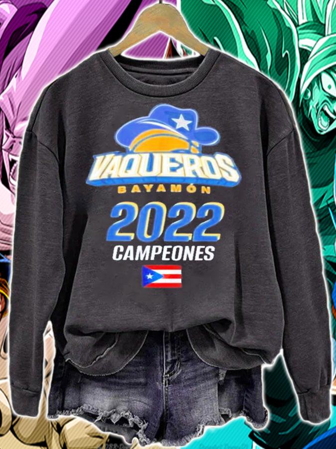 Vaqueros De Bayamon Campeones 2022 T-Shirt t-shirt sweatshirt