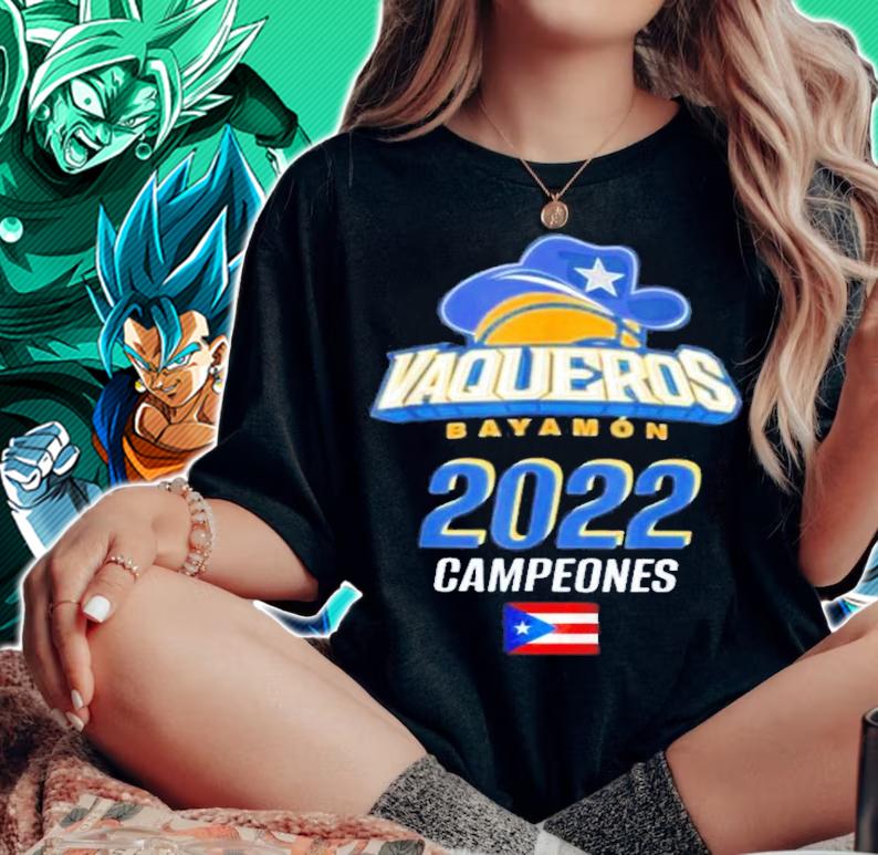 Vaqueros De Bayamon Campeones 2022 T-Shirt t-shirt woman shirt