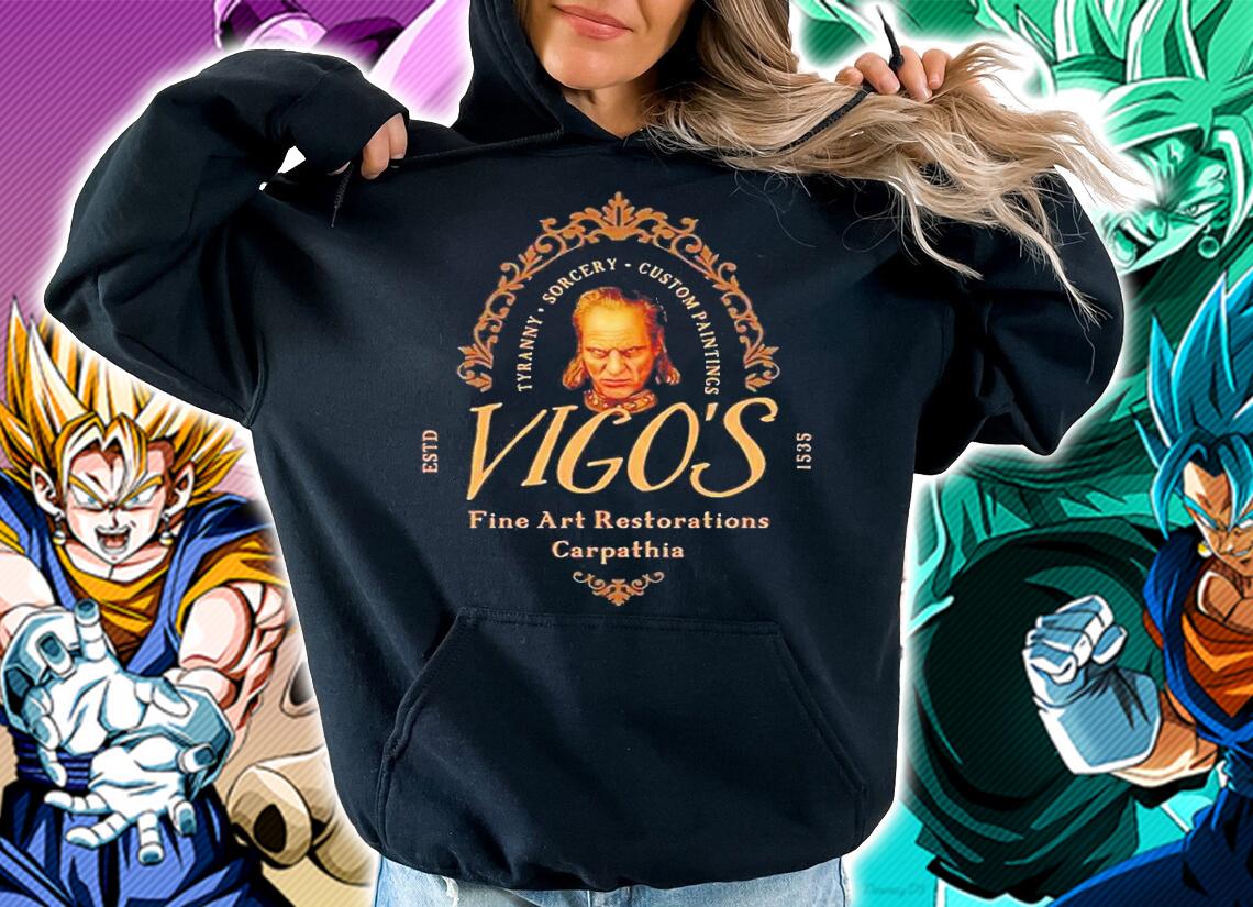 Vigo's Fine Art Restorations shirt t-shirt hoodie
