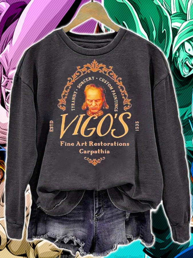 Vigo's Fine Art Restorations shirt t-shirt sweatshirt
