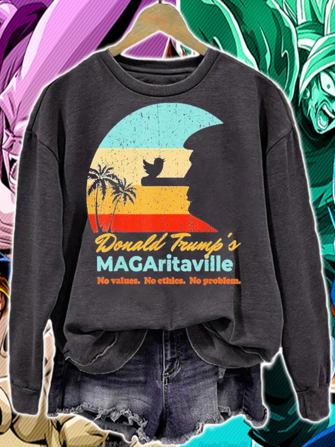 Donald Trumps MAGAritaville Vintage T-Shirt t-shirt sweatshirt
