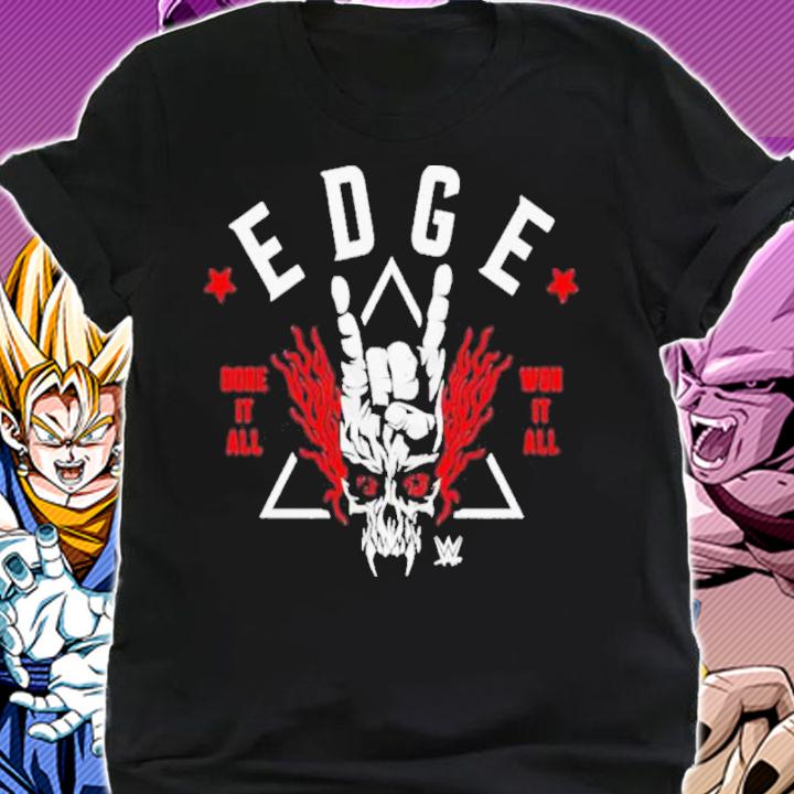 Edge Done It All Won It All Wht Shirt t-shirt shirt