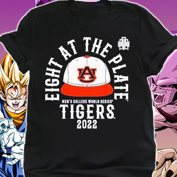 Eight At The Plate Men's College World Series Auburn Tigers 2022 Shirt t-shirt shirt
