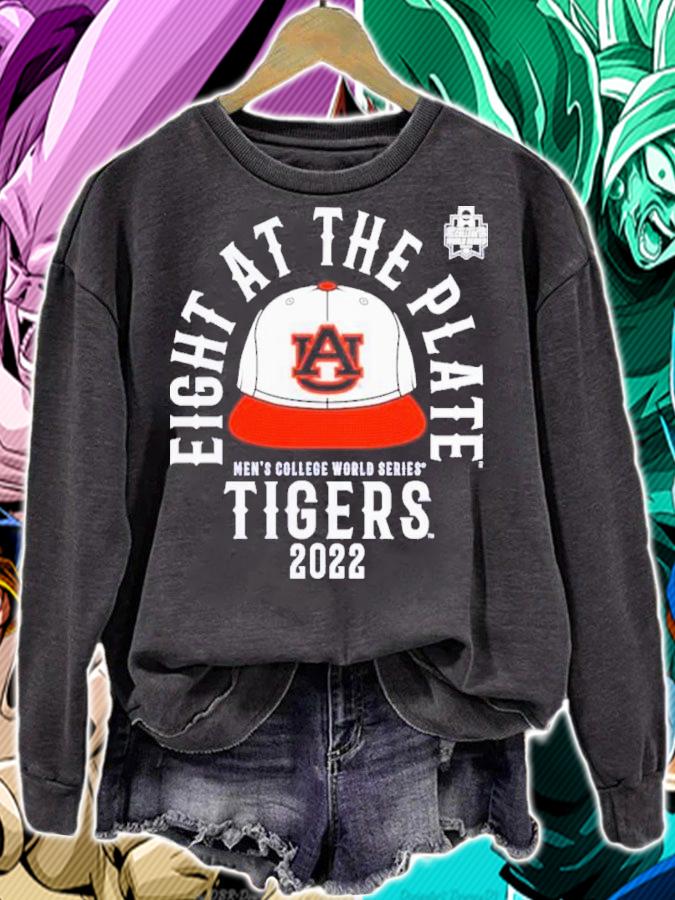 Eight At The Plate Men's College World Series Auburn Tigers 2022 Shirt t-shirt sweatshirt