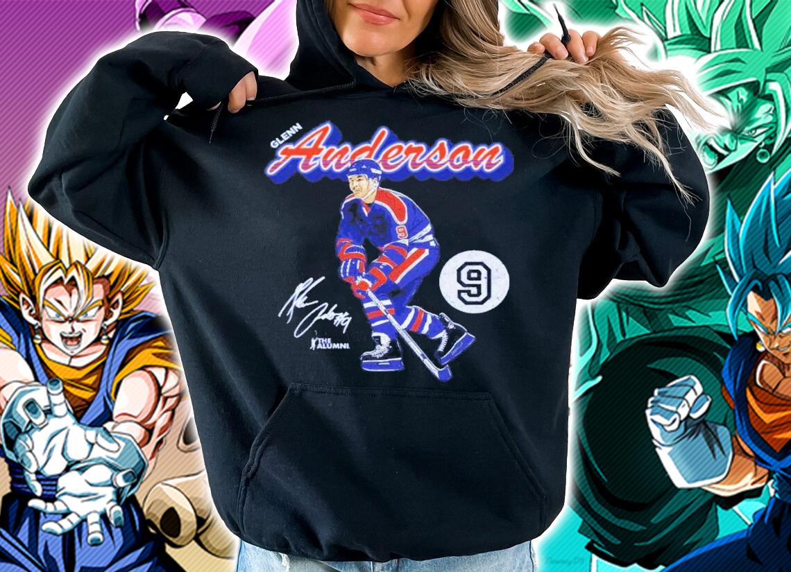 Glenn Anderson Edmonton Retro Script Hockey Signatures Shirt t-shirt hoodie