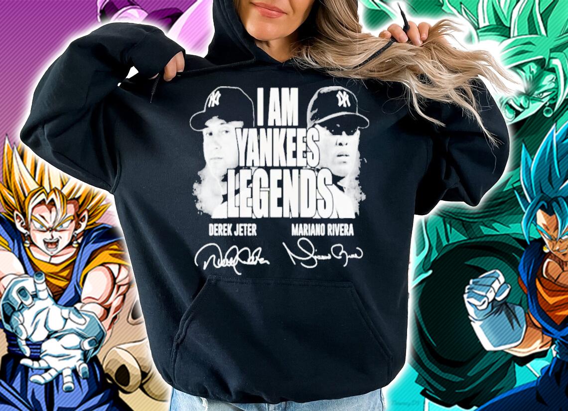 I Am Yankees Legends Derek Jeter And Mariano Rivera Signatures Shirt t-shirt hoodie