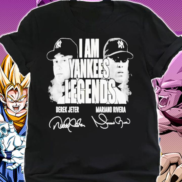 I Am Yankees Legends Derek Jeter And Mariano Rivera Signatures Shirt t-shirt shirt
