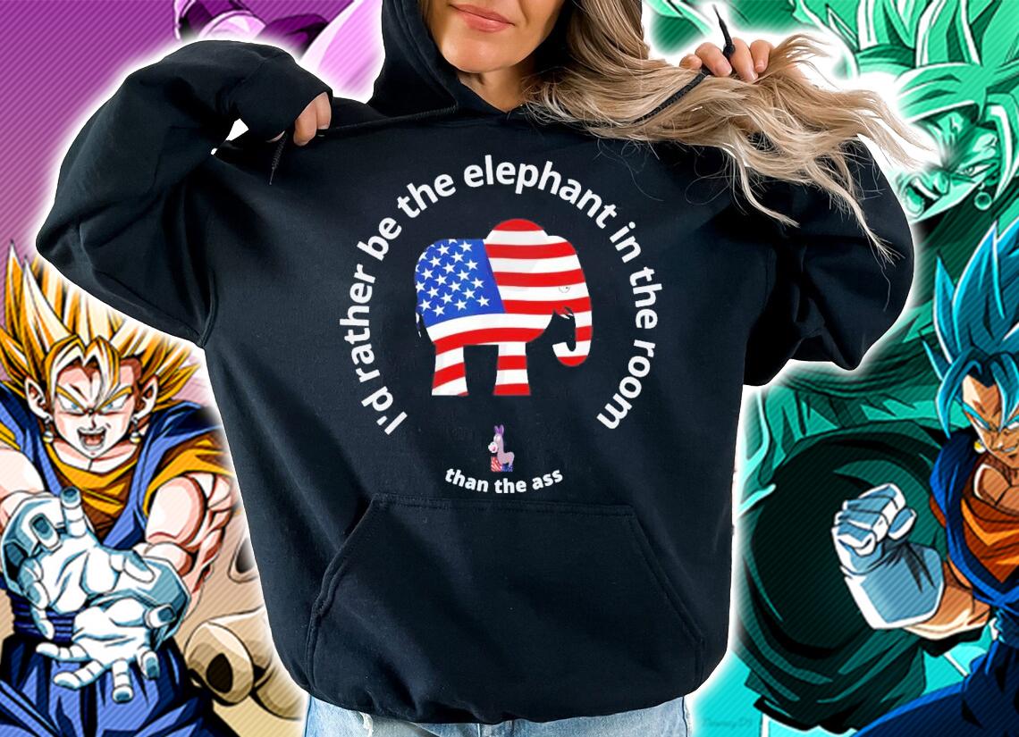 I'd Rather Be The Elephant In The Room Free Speech T-Shirt t-shirt hoodie
