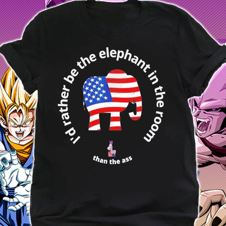 I'd Rather Be The Elephant In The Room Free Speech T-Shirt t-shirt shirt
