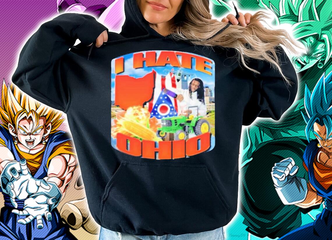 I Hate Ohio Crappy Worldwide T-Shirt t-shirt hoodie