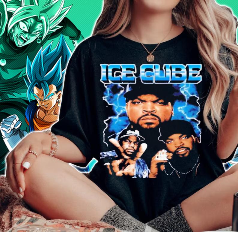 Ice Cube Rapper Vintage Shirt t-shirt woman shirt