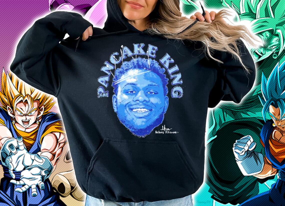 Ickey Ekwonu Carolina Pancake King Portrait Football Shirt t-shirt hoodie