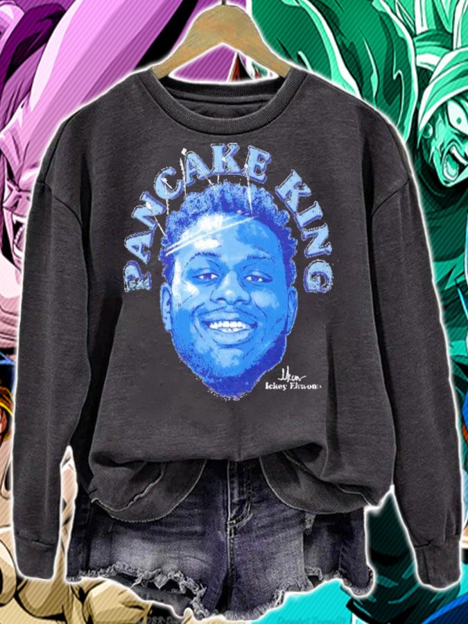 Ickey Ekwonu Carolina Pancake King Portrait Football Shirt t-shirt sweatshirt