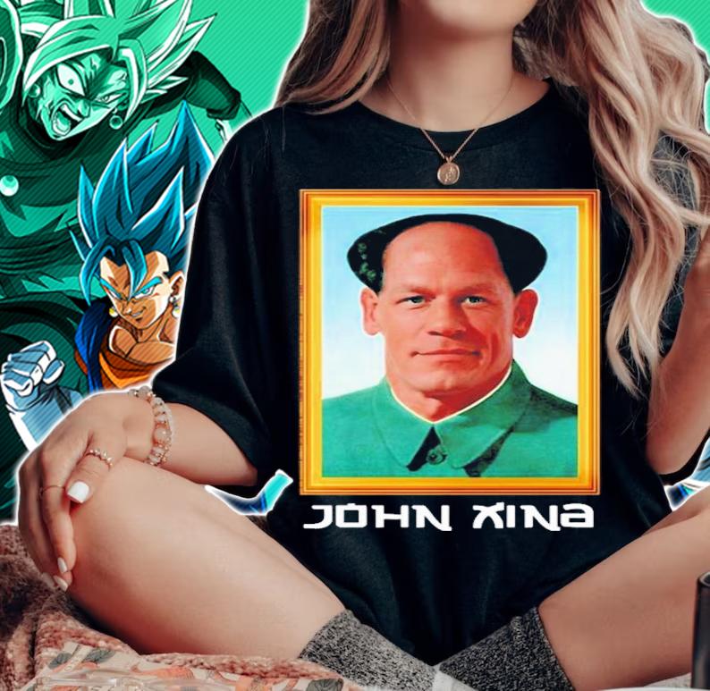 John Cena John Xina Premium Peacemaker John Cena T-Shirt t-shirt woman shirt