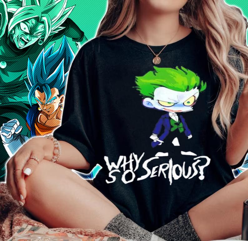 Joker Art Why So Curious Shirt t-shirt woman shirt