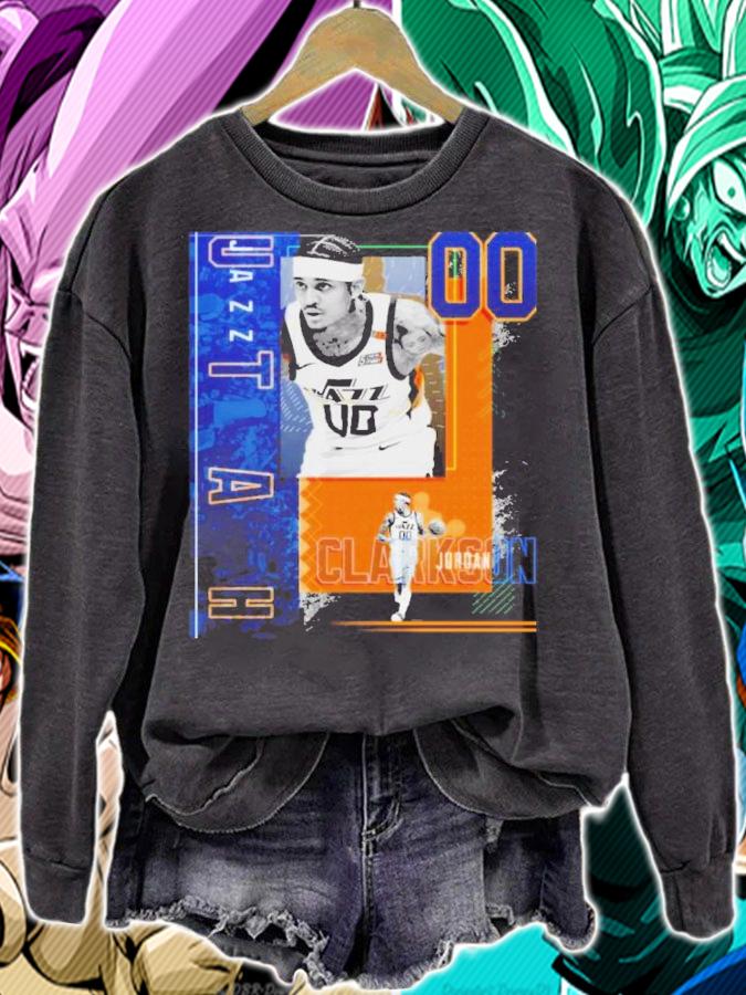 Jordan Clarkson Basketball Paper Poster Jazz 2 Shirt t-shirt sweatshirt