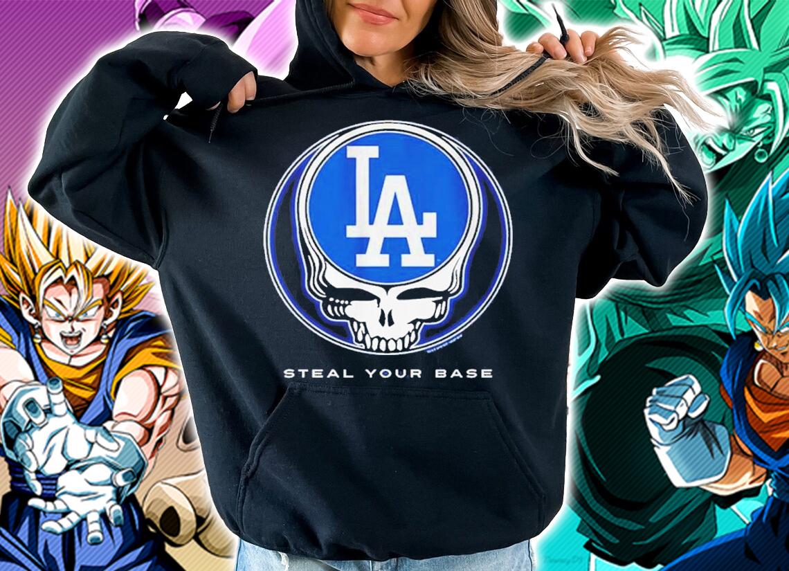 Los Angeles Dodgers Grateful Dead Steal Your Base Shirt t-shirt hoodie