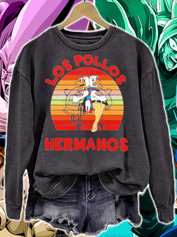 Los Pollos Hermanos Los Pollos Graphic Vintage T-Shirt t-shirt sweatshirt