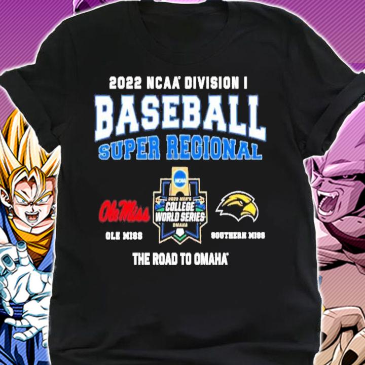 Ole Miss Vs Southern Miss NCAA Division I Baseball Super Regional 2022 Shirt t-shirt shirt