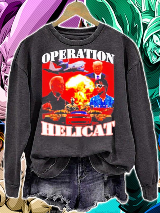 Operation Hellcat Die For This Hellcat Joe Biden Trump Shirt t-shirt sweatshirt