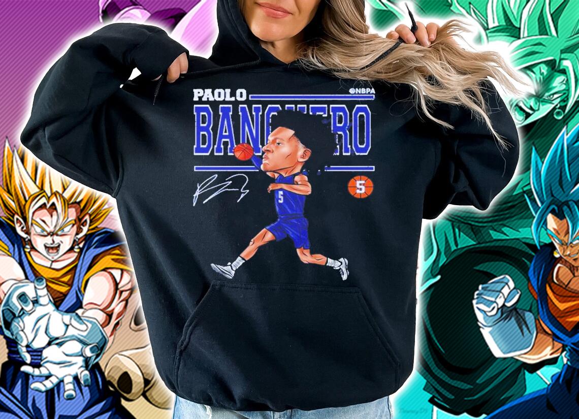 Paolo Banchero Orlando Cartoon Basketball Signature Shirt t-shirt hoodie