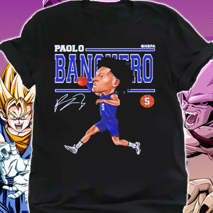 Paolo Banchero Orlando Cartoon Basketball Signature Shirt t-shirt shirt
