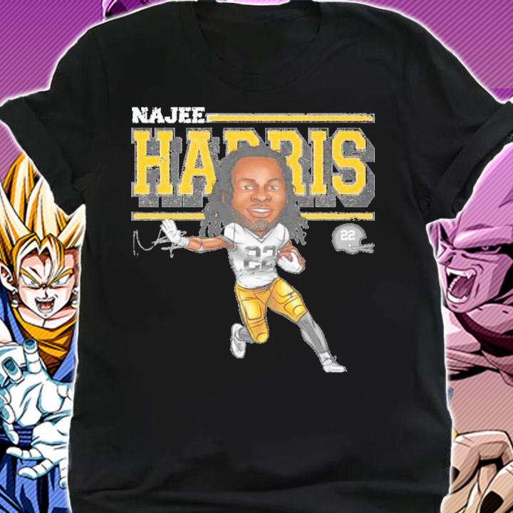 Najee Harris Pittsburgh Cartoon Football Signatures Shirt t-shirt shirt
