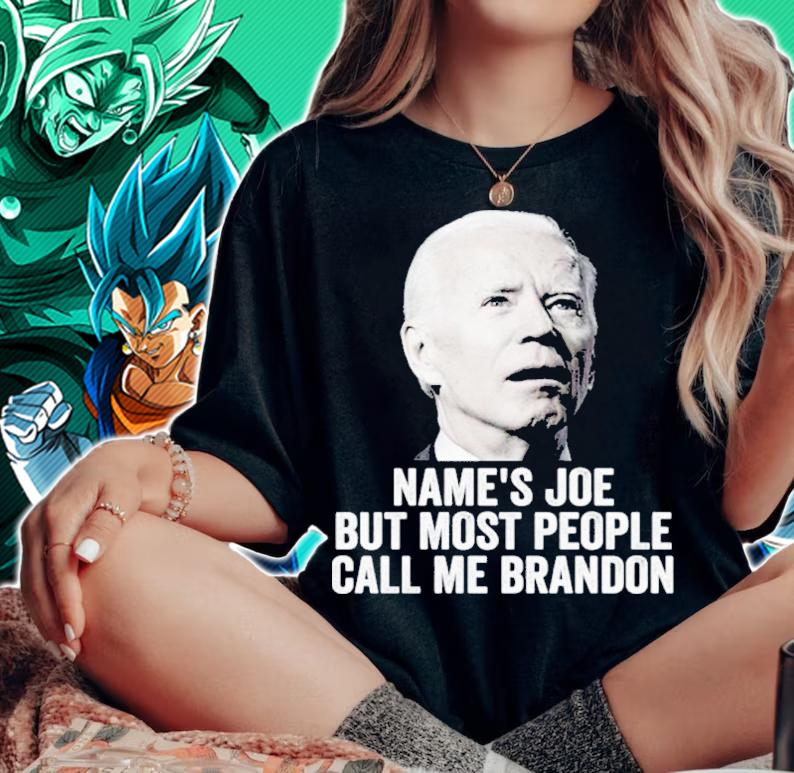 Name's Joe But Most People Call Me Brandon Shirt t-shirt woman shirt