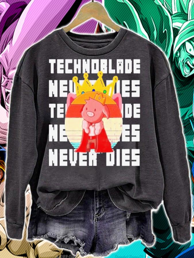 RIP Technoblade Memorial T-Shirt t-shirt sweatshirt