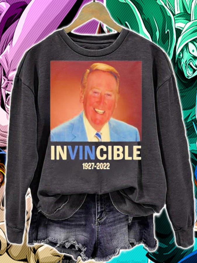 RIP Vin Forever Invincible Vin Scully 1927-2022 T-Shirt t-shirt sweatshirt