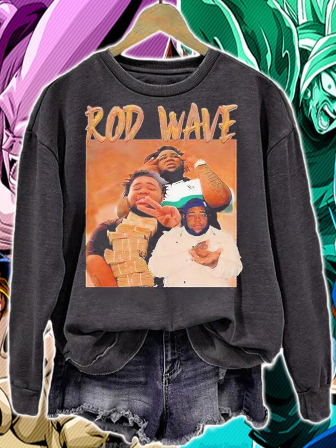 Rod Wave Style Rap Music Hip Hop Vintage Retro Shirt t-shirt sweatshirt