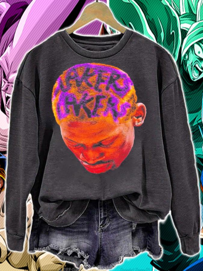 Rodman x Lakers T-shirt t-shirt sweatshirt